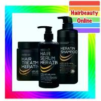 ราคา แคบิว เคราติน แชมพู ทรีทเม้นท์ เซรั่ม ลีฟออน ชุดบำรุงผมเคราติน เพื่อผมสวย (1733529894758680015)