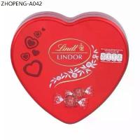 ราคา Lindt Heart Tin chocolate ช็อคโกแลตนม กล่องรูปหัวใจ 90 กรัม (1734273444763174273)