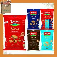 ราคา 20 PCs 5 flavors Loacker mini wafer mini 200g (hazelnut/chocolate/mix/ double chocolate/vanilla) delicious cheap snack check in 100% authentic มีบริการเก็บปลายทาง (1734171161490392349)