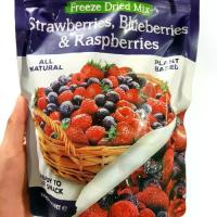 ราคา DJ&A Freeze Dried Mix Strawberries , Blueberries & Raspberries 100 g (1733201520873932755)