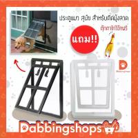 ราคา [Tiktok] ประตูแมว ประตูสุนัข ประตูหมา สำหรับติดมุ้งลวด Pet Door ประตูสำหรับสัตว์เลี้ยง พร้อมส่ง (1733068158298195497)