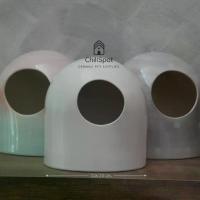 ราคา [ChillSpot] Ceramic Pet House บ้านเซรามิกสำหรับ แพรรีด็อก ชินชิลล่า (1734302309816501517)