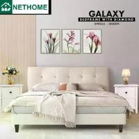 ราคา เตียงนอน ฐานเตียง+หัวเตียง 6 ฟุต 5 ฟุต 3 ฟุตครึ่ง 3 ฟุต Galaxy Divan Bed/ เตียงนอน 5 ฟุต/เตียงนอน 6ฟุต (1734047638137439382)