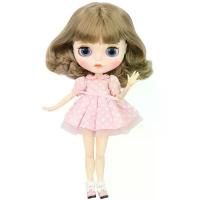 ราคา ICY DBS Blyth Doll ขนาด 1/6 BJD ผิวขาว ตัวต่อข้อ อ่อนโยน น่ารัก สีน้ำตาล หางม้าสั้น หน้าใหม่แบบแมตต์พร้อมคิ้ว ลิปกลอส ของเล่น SD (1734249311560435462)