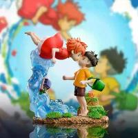 ราคา (COD) Ponyo on The Cliff Figure Ponyo Sou Sky Seagal Figure Pvc Statue Anime Action Figurine Model Doll Collection Toy Birthday Gift (1734131031267640601)