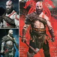 ราคา Action Figure Santa Monica Studio NECA PS God of War 4 God of War Kratos Quinn Tratos Model Cartoon Model Available for Collection Hot Sale (1733610003912426518)