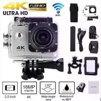 ราคา Sports Action Camera, Upgraded, 4K, Waterproof, Ultra HD DV, Front Camera, with 2.0 Inch Remote Screen, Mobile Accessories, Suitable for Outdoor Live Streaming, WiFi Connection, (1733762487603922028)