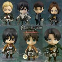 ราคา เวลาพิเศษ Nendoroid attack on titan GSC 375 Eren Yeager GSC 365 Mikasa GSC 390 Levi Ackerman GSC 775 Erwin Smith GSC 1123 Hange Zoë figure model โมเดล ผ่าพิภพไททัน เอเลน มิคาสะ ร (1732872674534459238)