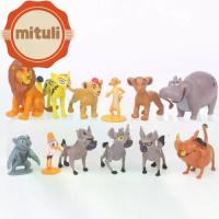 ราคา Certified ProductsMITULI 12pcs/Set PVC Action Figures The Lion King Handmade Figures Animal Model Toys Lion King Sculptures Decorations Simba Nala Timon Models Gifts for Children (1732829519793391233)