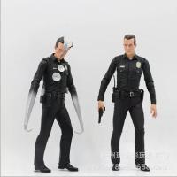 ราคา 2025 Wanshangying NECA Movie Classic T1000 Terminator Police Arlo Action Figure Toy Model Display (1733199385873581058)