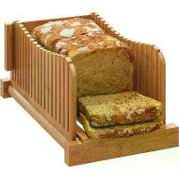 ราคา New Bamboo Bread Slicer Multi-Functional Bread Cutting Board Household Bread Divider Bread Crumb Storage Tray (1733430692381951867)