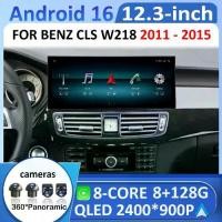 ราคา Car Video FOR BENZ CLS W218 2011 2012 2013 2014 2015 Multimedia Player Bluetooth Android 16 Intelligent System QLED Touch Screen (1734242018954281993)