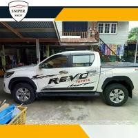ราคา ส่งฟรี. Sticker Car Stickers Car Stickers Sticker for pickup truck Sticker Sticker next to D3 Toyota Revo, Toyota Revo (black) for car, sticker, PVC work (1733848623086798699)