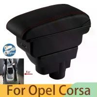 ราคา For Opel Corsa D Armrest box For Opel Corsa Car armrest backrest Interior parts storage box Retrofit parts Car accessories USB (1733933236301825870)