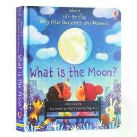ราคา COD หนังสือป๊อปอัพ สามมิติ Usborne Lift The Flap Book Very First Questions and Answers What Is The Moon Hardcover Bedtime Story Book English Reading Book for Kids Toddler Board (1733987818854253791)