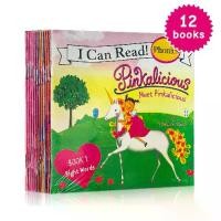 ราคา COD 12 Books Children's Pinkalicious หนังสือ I Can Read Phonics English Books Featuring Short and Long Vowel Sounds Story Book for 3-6 years old Kids Toddler Learning Education B (1733862713704482015)