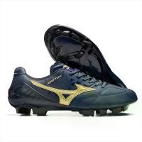 ราคา Mizuno Football shoes Top Version Soccer Cleats Wave Ignitus Japan MD Men's Shoes, Navy Blue, With Box มิซูโน่ สตั๊ด (1734233307133216494)