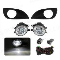 ราคา Led Fog Lamp for Toyota Yaris Vios Belta Hatchback Sedan 2007 2008 2009 2010 2011 DRL Daytime Running Lights (1733802651270547278)