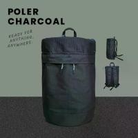 ราคา Poler relife charcoal bag กระเป๋าเป้ใบใหญ่ รุ่นโพเลอร์ สีกรมดำ (1733615117947405510)
