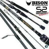 ราคา คันเบ็ดคันเบ็ด BISON S2 V.4Fishing Rod อุปกรณ์ตกปลา จำเป็น (1734373608214660212)