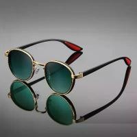 ราคา Vintage Frame Rectangle Sunglasses for Men Women Cool Round Sunglasses for Men Women Women Fishing Driving (1734159205327734395)