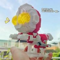 ราคา Zarah ไมโครเซราซี ชุดประกอบ LEGO Ultraman Light Kingdom รุ่น Tyro Diga Light Rod Transformer บล็อกตัวต่อเพื่อการเรียนรู้ (1734167618155808324)