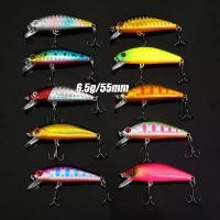ราคา เหยื่อตกปลา เหยื่อปลอม อุปกรณ์ตกปลา เหยื่อปลั๊ก Fishing Lure Plastic Bait Lure For Fishing 3D Eyes เหยื่อตกปลาชอน (1734051655983990358)