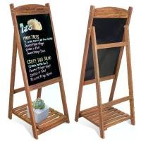 ราคา กระดานดำเมนู กระดานดำขาตั้งพื้น 110 x 40.5cm Freestanding Magnetic Wooden Blackboard A Frame Message Writing Chalkboard with Stand กระดานดำขาตั้งพื้น กระดานดำเมนู กระดานดำ (1734287867511473424)
