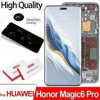 ราคา 6.8" OLED Display With Frame For Honor Magic6 Pro LCD BVL-AN16 Touch Screen For Honor Magic 6 Pro Repair Part Replacement (1733213260968789200)