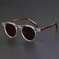 ราคา Vintage Style Large Round Frame Fashion Glasses - Tortoiseshell Pattern Metal Frame, Durable and Sturdy, Adjustable Design | Taimu Fashion Glasses | Metal Frame Glasses (1734264739216590665)