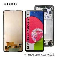 ราคา 6.5'' Incell / OLED A528 Display For Samsung Galaxy A52S 5G Lcd Touch Screen Digitizer A528B A528B/DS Assembly With Frame (1733159890481088120)