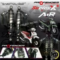 ราคา ขายดีประจำเดือนนี้ โช๊คหลัง Profender รุ่น X series plus+ ,รุ่น Air Honda Wave 110,125 (330MM) 2018-23(330mm) 2017-25 (1734361344234456767)