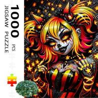 ราคา Smart Watch Gothic Fantasy Style, Clown Element Paper Puzzle 1000 Pieces Large Puzzle Toy Adult Game Gift Family Interactive Game Puzzle DIY Home Decoration Brain Challenge (1733953266287347259)
