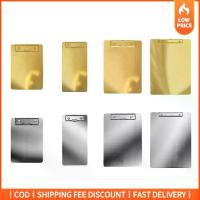 ราคา Certified productsGOOD MOOD BEAUTY Fleece Document Folder A4/A5 Multi-Function Hard Clipboard for Writing Gold/Silver Information Meeting Notes Test Paper Folder School supplies office stationery (173
