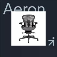 ราคา Herman Miller Aeron Remastered Office Chair - Graphite | PostureFit SL (1734328390797919557)
