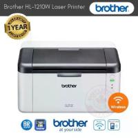 ราคา เครื่องเลเซอร์ปริ้นเตอร์ขาวดำ Brother HL-1210W Mono Laser Printer Wireless ,USB ,A4 ,DR1000(1) & TN1000(5) (สีขาว/ดำ) (1733573840369189930)