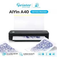 ราคา Gprinter เครื่องปริ้นลายสัก AY-A40s เครื่องพิมพ์ความร้อน 2in1 พิมพ์กระดาษ Tattoo Printer (1733108199911032104)