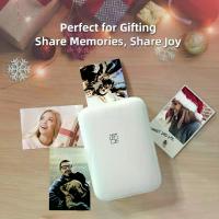 ราคา Wireless HD Portable Photo Printer, HPRT-Mini, Direct Wireless Connection to Mobile Phone, HD Color Restoration, Compatible with iOS/Android Devices, ZINK Printing Technology, Ea (1733653890576647558)