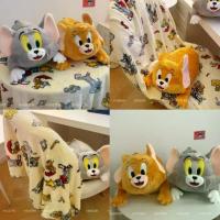 ราคา พร้อมส่งหมอนตุ๊กตาผ้าห่มทอมแอนด์เจอรี่ลายน่ารัก Tom and Jerry pillow bed sheet plushy ตุ๊กตาหมอนผ้าห่ม 57015 (1734323283689047654)