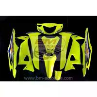 ราคา WAVE 100 S 2005 U BOX ชุดสี เขียว เฟรมรถ กรอบรถ แฟริ่ง Honda เวฟ100s 2005 (1734342617278546944)