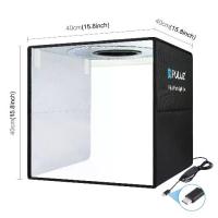 ราคา PULUZ 40cm Folding Portable Ring Light PD20W Quick Charge USB Photo Lighting Studio Shooting Tent Box with 6 x Color Bac (1734344631219684721)