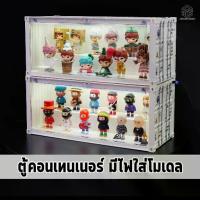 ราคา มาแรงแห่งปี container box ตู้คอนเทนเนอร์ใส่โมเดล ตู้ไฟใส่โมเดล ตู้โชว์โมเดล ซ้อนทับได้ ใส่กล่องสุ่ม blindbox โชว์โมเดล (1734284087898637521)