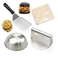 ราคา Hamburger Press Cooking Spatula Pancake Frying Steak Household Kitchen Tool Baking Tool Cake (1734233556974667098)