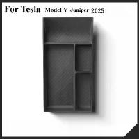 ราคา For Tesla Model Y Juniper 2025 Central Armrest Lower Storage Box Center Console Silicone Organizer Waterproof Tray Box Accessory (1733891653438834053)