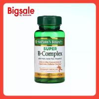 ราคา Nature's Bounty, Super B-Complex with Folic Acid Plus Vitamin C, 150 Coated Tablets (1733574792448869422)