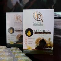 ราคา LR Natural ผลิตภัณฑ์อาหารเสริมแคปซูล สกัดจากงาดำบริสุทธิ์และน้ำมันรำข้าว ผสม Coenzyme Q10 Vitamin E และน้ำมันปลาทูน่า 30 เม็ด (1734158243902686630)