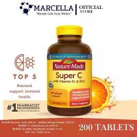 ราคา Nature Made Super C with Vitamin D3 and Zinc, 200 Tablets (1732286319309981147)