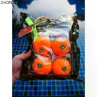 ราคา 120กรัม✖️4ก้อน สบู่ส้ม มาดามเฮง (ลูกใหญ่) สูตรต้นตำหรับวิตามินซี Madame Heng Orange Vitamin C Soap (1734264938496230425)
