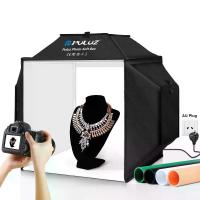 ราคา PULUZ 40cm Folding 72W 5500K Studio Shooting Tent Soft Box Photography Lighting Kit with 4 Colors Backdrops (1729648017645407069)