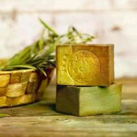 ราคา [COD] [tiktok]OLIVE OIL SOAP 200 gr. / สบู่น้ำมันมะกอก Aleppo Soap 100% olive oil ** No Box (1734293689492931768)